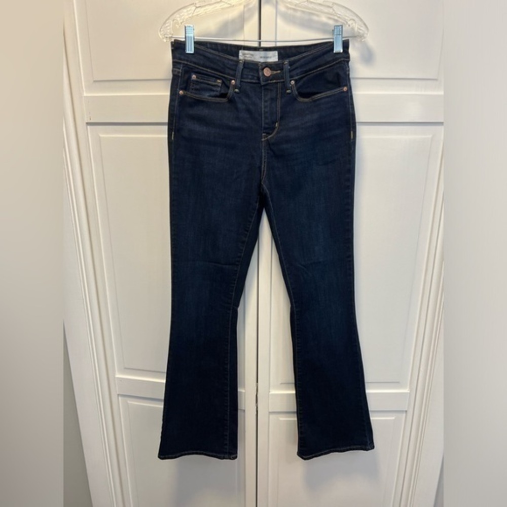 Signature By Levi Strauss Mid Rise Bootcut Jeans Size Women’s 27 Color Blue